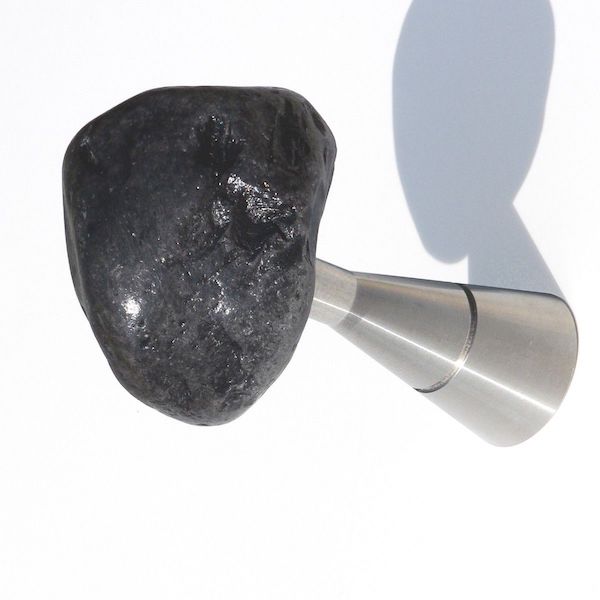 Attaccapanni moderno con sasso naturale Stones